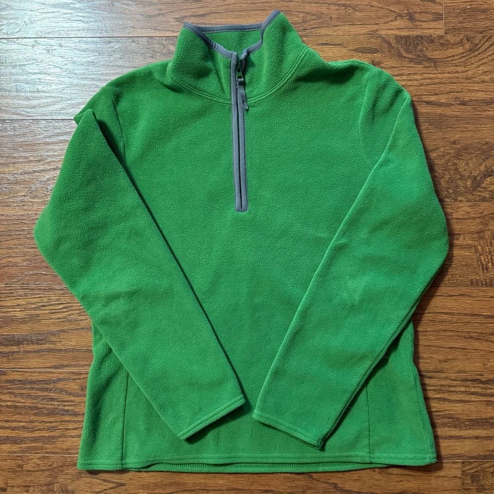 Old Navy Green Fleece Pullover Size Medium